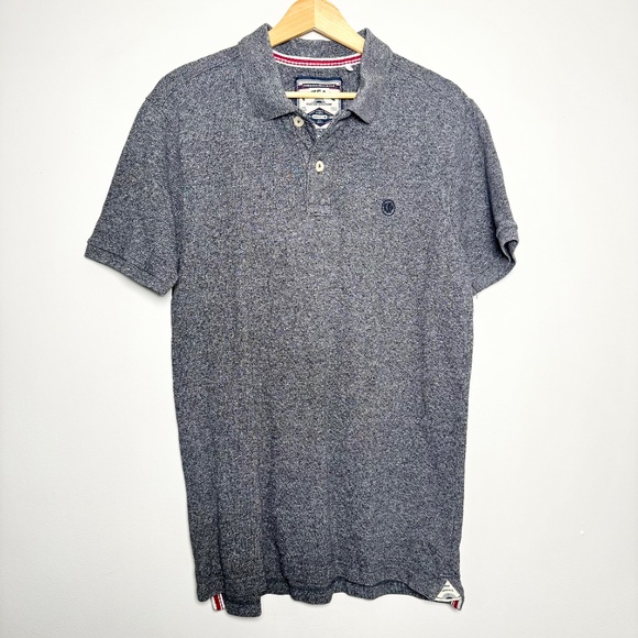 Fat Face Men’s Short Sleeve Organically Grown Cotton Polo Charcoal Gray Shirt M - Picture 3 of 12